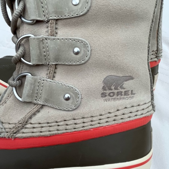 NWOT Sorel Joan of Arctic Winter Boots Fossil - Picture 2 of 12